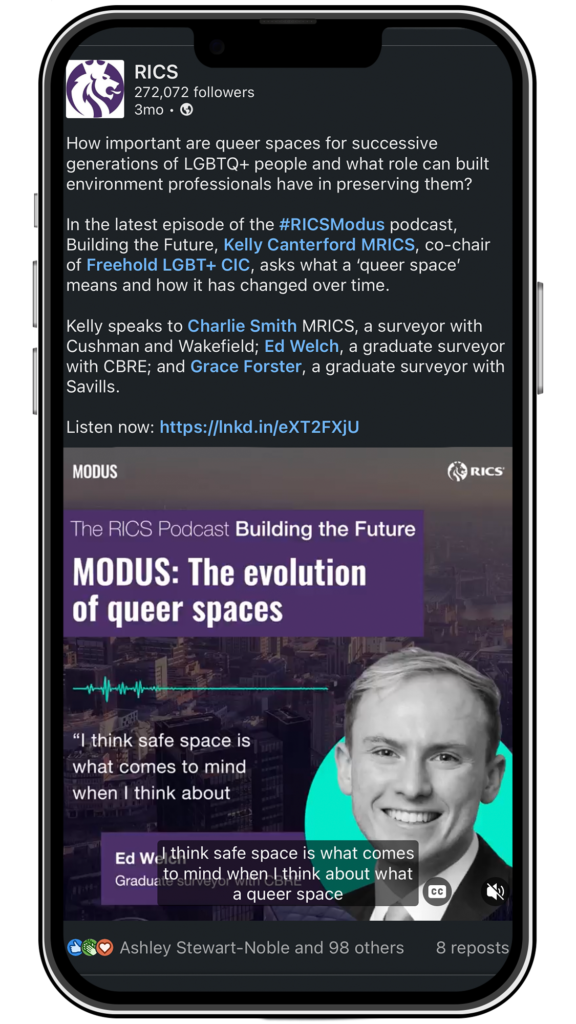 RICS modus podcast