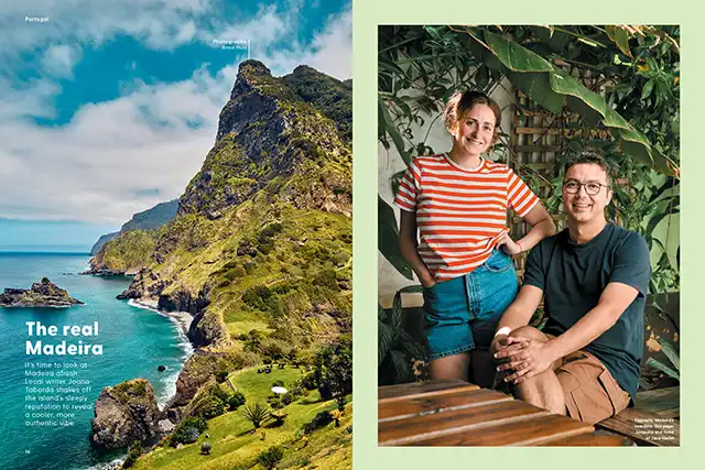 Double page spread on Madeira, for P&O Cruises Monents magazine