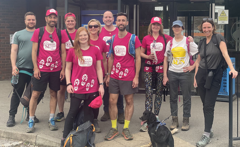 Sunday steps out for The Royal Marsden