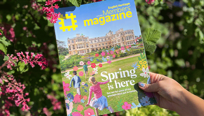 Cover of the spring issue of English Heritage's members' magazine